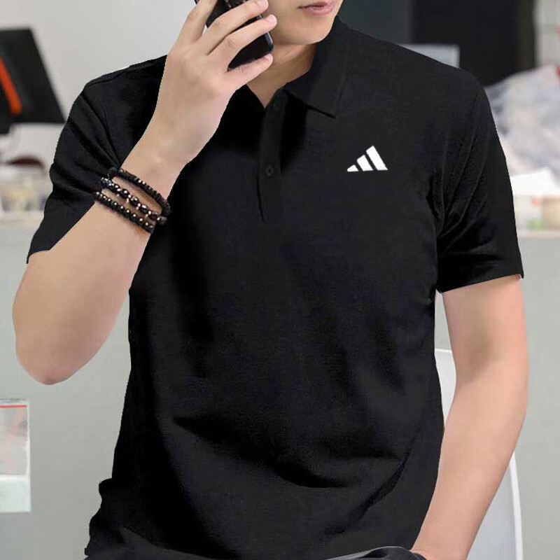 adidas阿迪達(dá)斯男裝夏新款網(wǎng)球運動短袖POLO衫HR8729 HR8730
