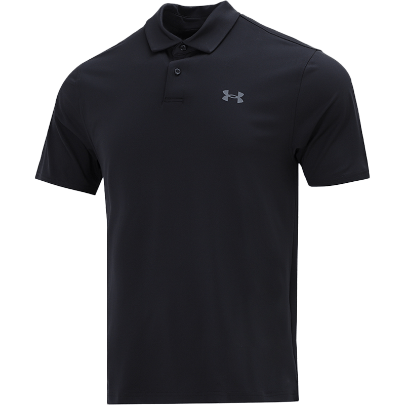 安德瑪男裝 運(yùn)動(dòng)服時(shí)尚健身訓(xùn)練舒適透氣T恤短袖POLO衫 1368122-001