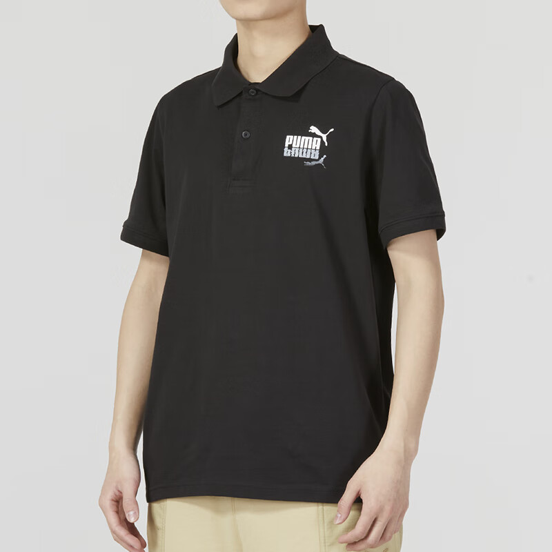 彪馬POLO衫男裝 23夏季新款戶外運(yùn)動(dòng)服純棉舒適透氣商務(wù)短袖上衣 677139-01-02