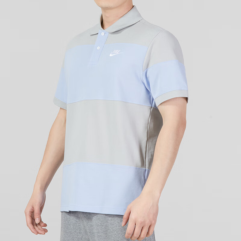 耐克T恤男士 運(yùn)動(dòng)服時(shí)尚半袖翻領(lǐng)休閑短袖舒適透氣POLO衫 DM6951-097