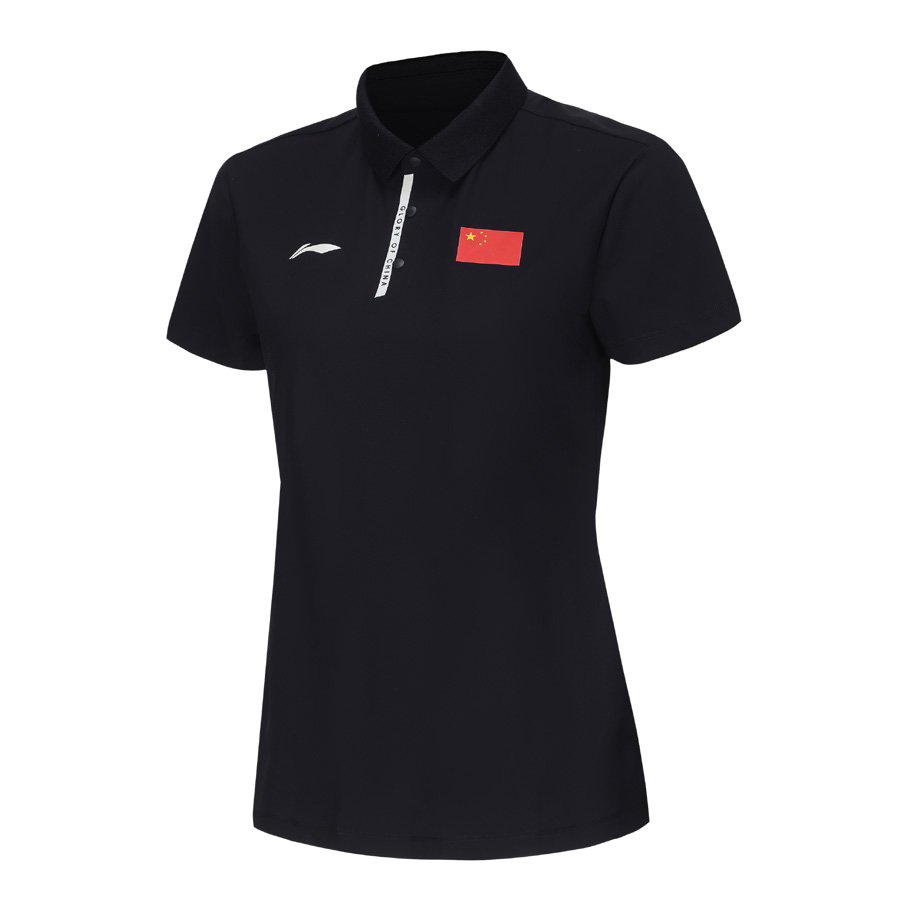 李寧 女 短袖POLO APLU078-1/2