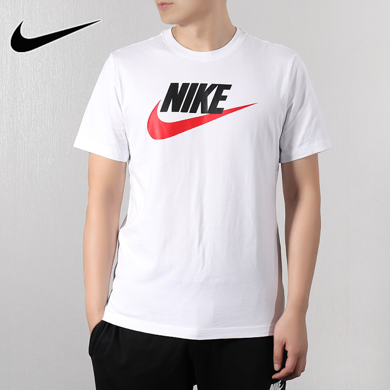 Nike耐克短袖男跑步訓(xùn)練運動T恤圓領(lǐng)休閑短袖上衣AR5005-100