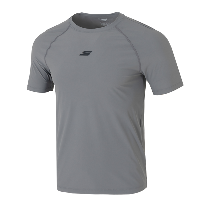 斯凱奇速干短袖男款t恤衫夏季新款男女同款透氣運(yùn)動(dòng)半袖跑步上衣P224U046-05CQ