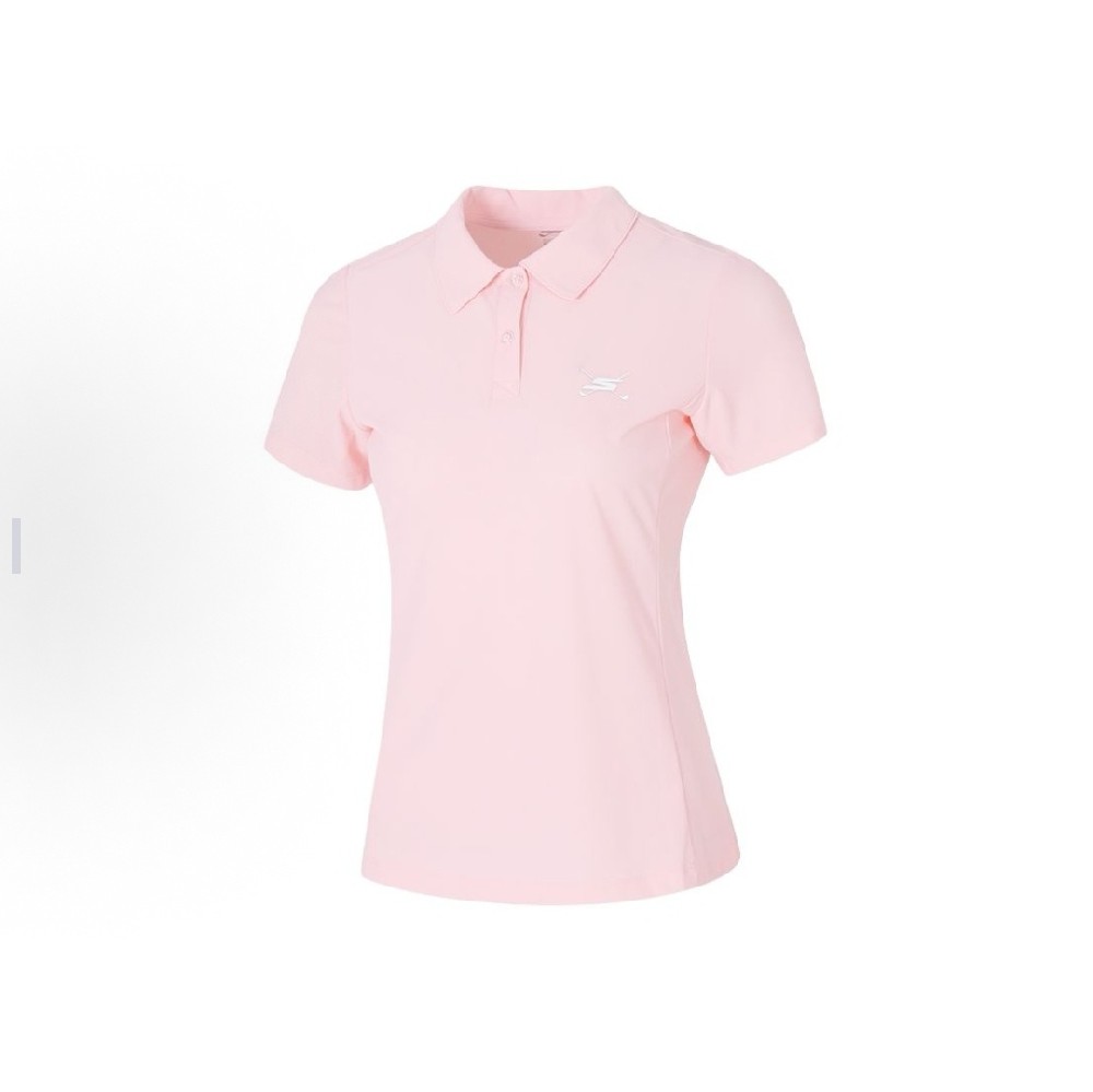 斯凱奇女士短袖POLO衫夏季新款運(yùn)動(dòng)服健身休閑T恤P224W153-02F3