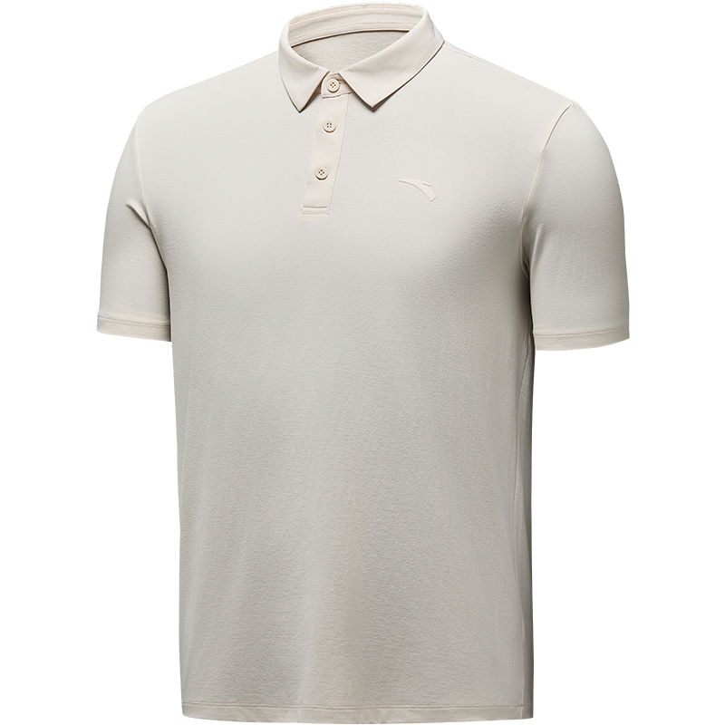 安踏型動(dòng)Polo衫丨短袖t恤男士夏季透氣翻領(lǐng)商務(wù)冰絲休閑通勤上衣452520204-2