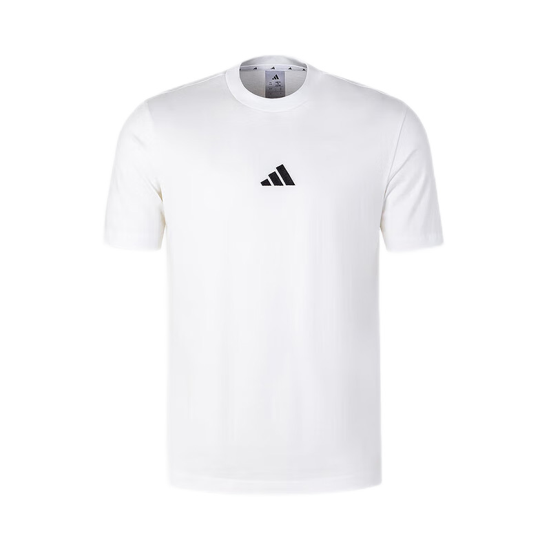 adidas阿迪達(dá)斯春新款男子運(yùn)動(dòng)休閑短袖T恤跑步服JY8561