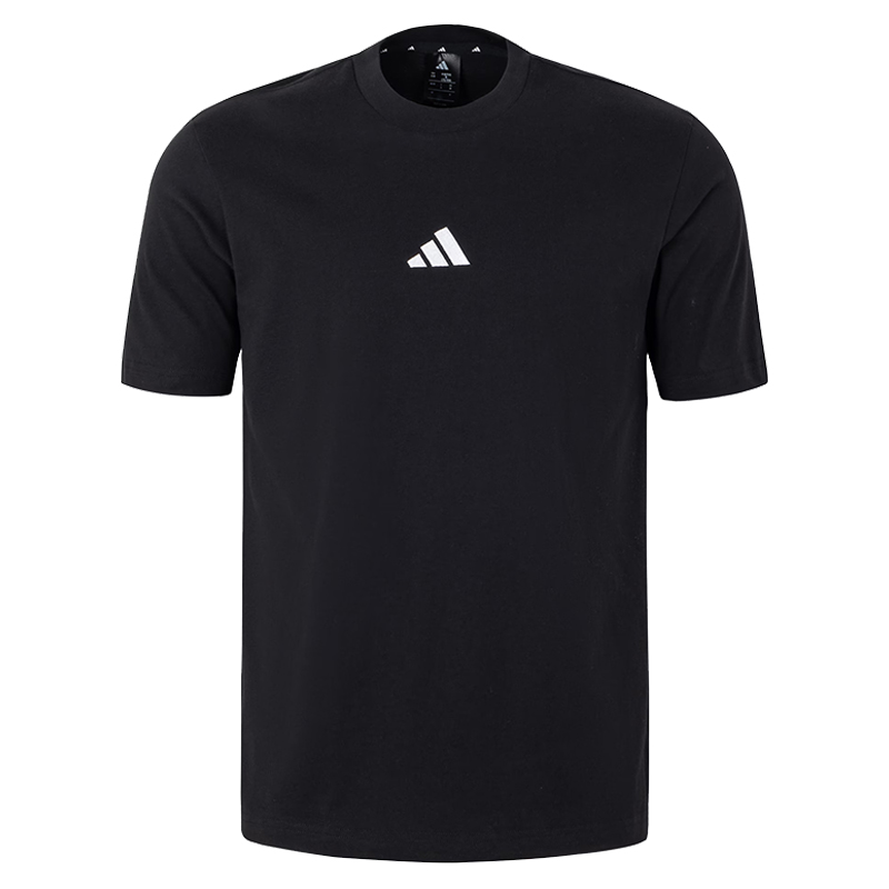 adidas阿迪達(dá)斯男子M SL SJ T針織運(yùn)動(dòng)短T恤JY8562